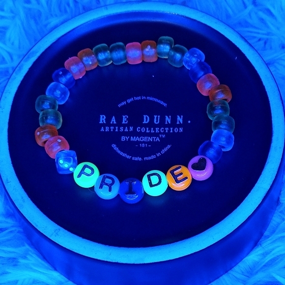 PRIDE♥️ Rainbow Fog Kandi Bracelet - Picture 2 of 4